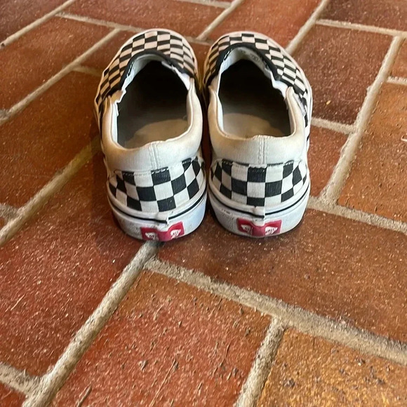 Black & White‎ Womens up On Vans 7.5 - Picture 3 of 6